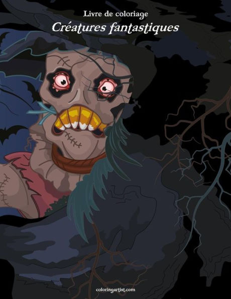 Livre De Coloriage Créatures Fantastiques 1