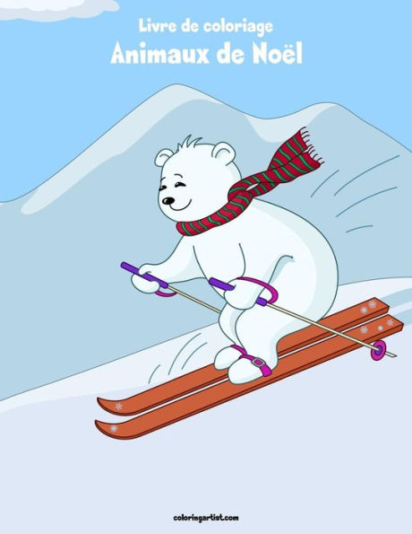 Livre De Coloriage Animaux De Noël 3