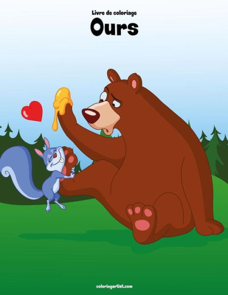 Livre De Coloriage Ours 2