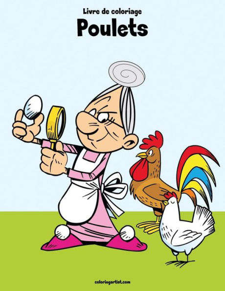 Livre De Coloriage Poulets 1