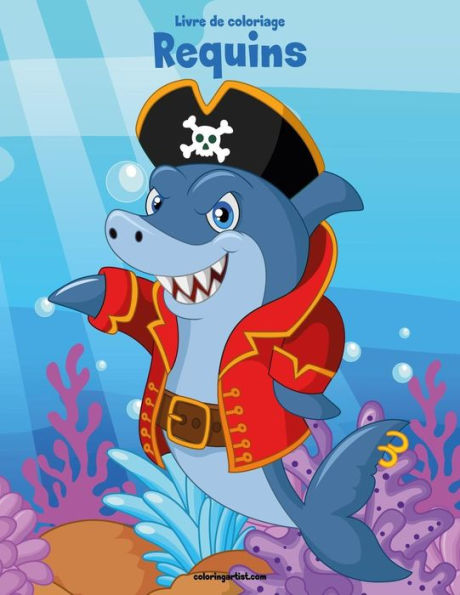 Livre De Coloriage Requins 2