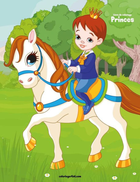 Livre De Coloriage Princes 1