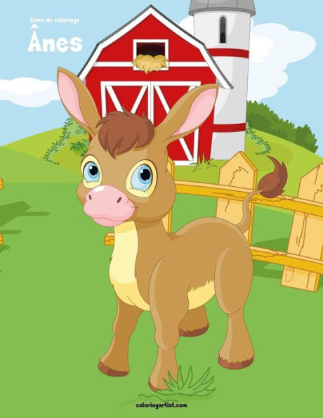 Livre De Coloriage Ânes 1