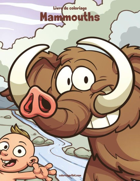 Livre De Coloriage Mammouths 1