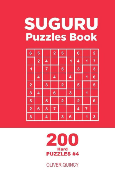 Suguru - 200 Hard Puzzles 9X9 - 9781982068332