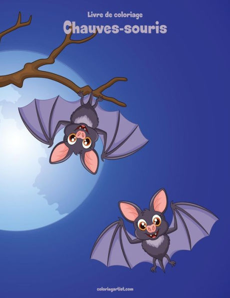 Livre De Coloriage Chauves-Souris 1