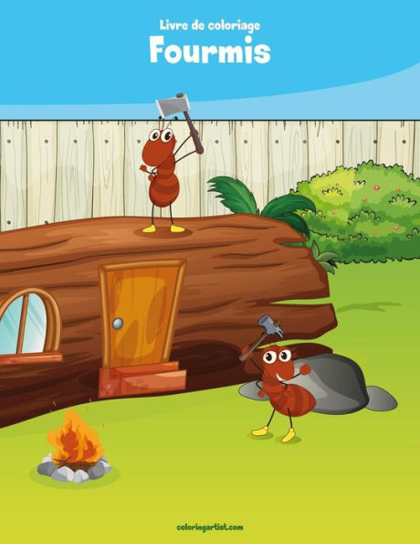 Livre De Coloriage Fourmis 1