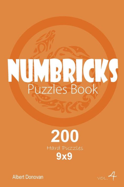 Numbricks - 200 Hard Puzzles 9X9 - 9781982071646