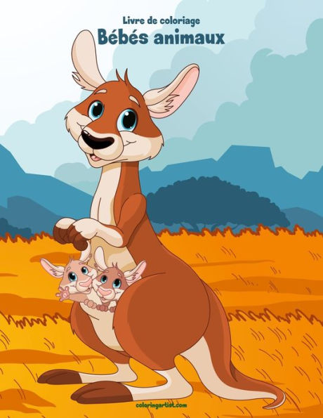 Livre De Coloriage Bébés Animaux 2
