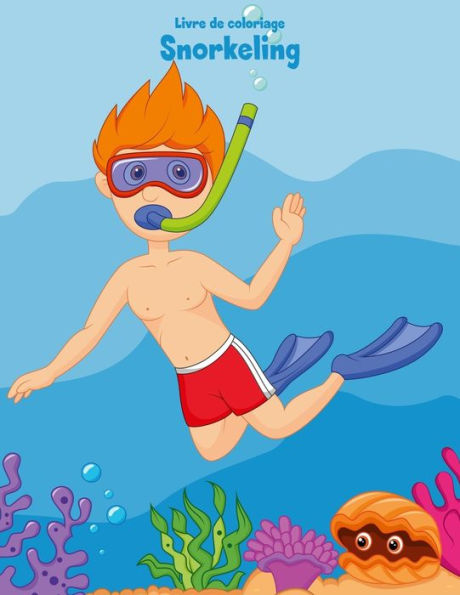 Livre De Coloriage Snorkeling 1