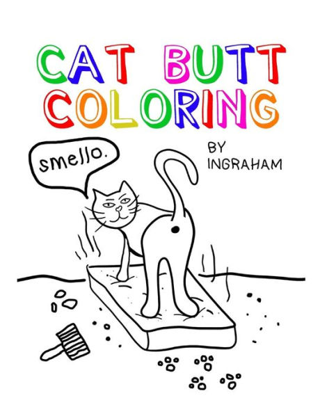 Cat Butt Coloring - 9781983241451