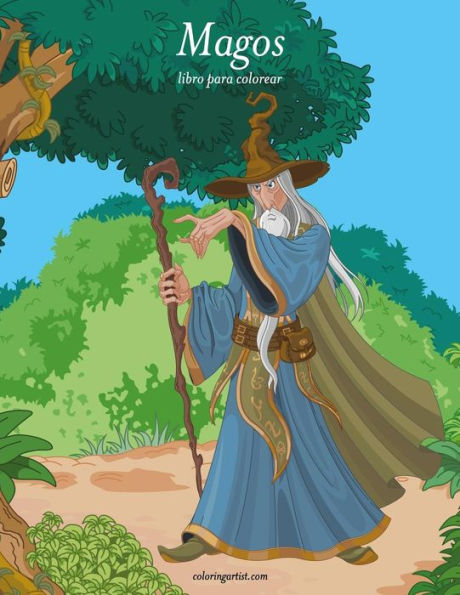 Magos Libro Para Colorear 1 - 9781983443589