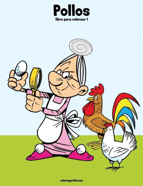 Pollos Libro Para Colorear 1