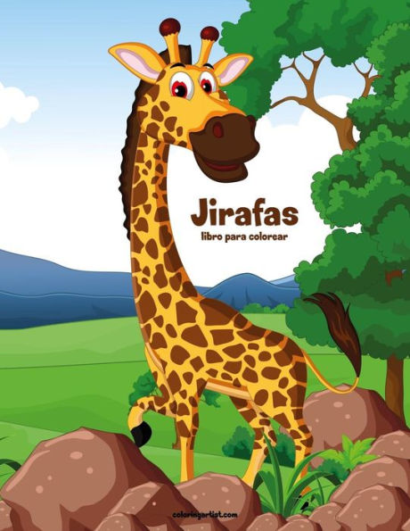 Jirafas libro para colorear 1 (Spanish Edition)