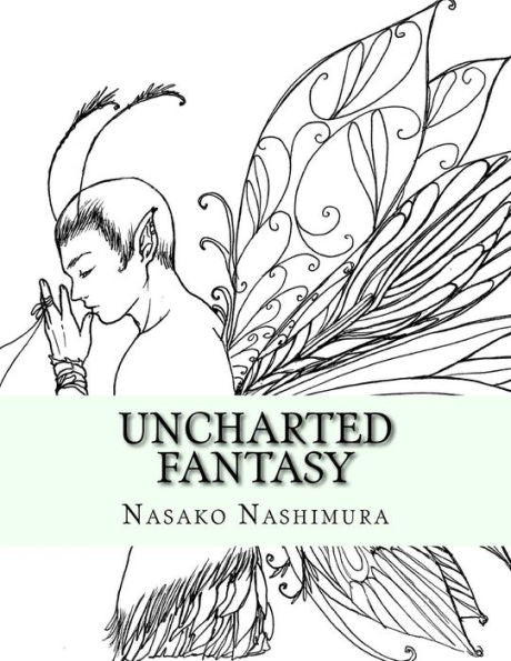 Uncharted Fantasy : A Colouring Book Journey Into A New World