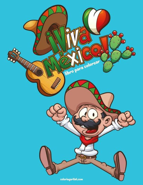 Viva México Libro Para Colorear 1
