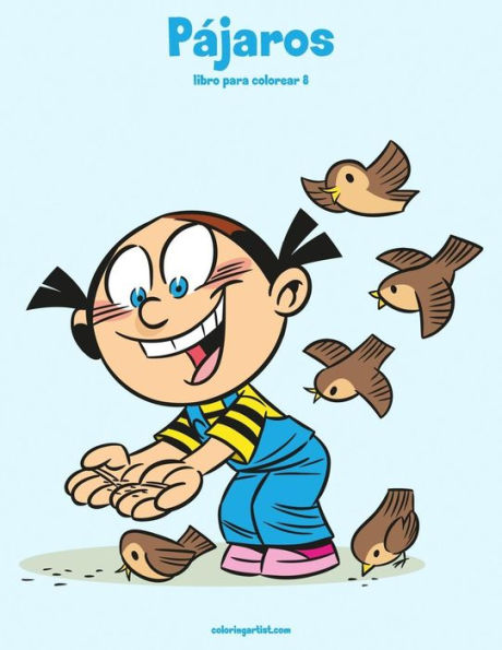 Pájaros Libro Para Colorear 8