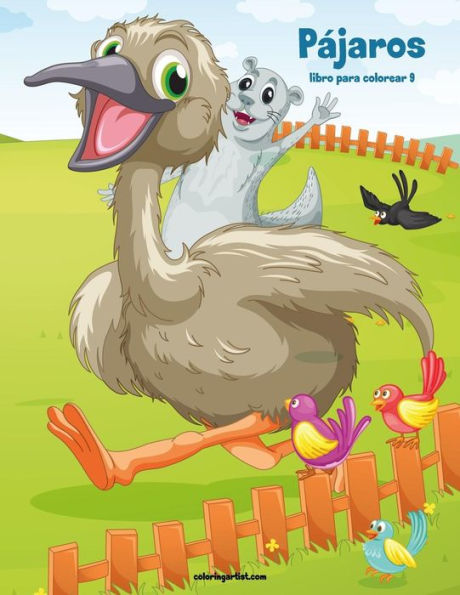 Pájaros Libro Para Colorear 9