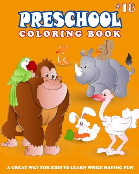 Preschool Coloring Book : Preschool Activity Books - 9781983679285