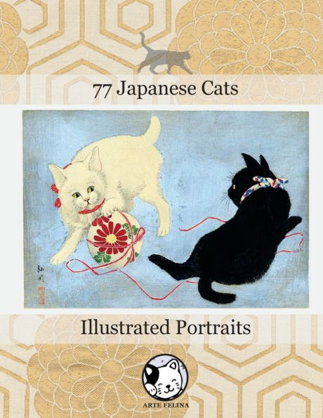 77 gatos japoneses: retratos ilustrados