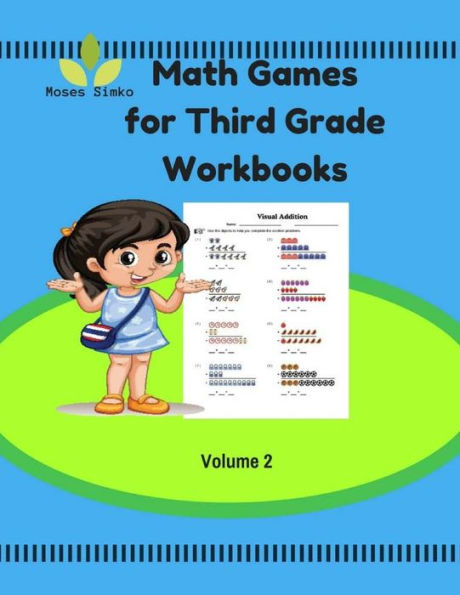 Math Games For Third Grade Workbooks Volume 2 : Math Basics Workbook Grades 3
