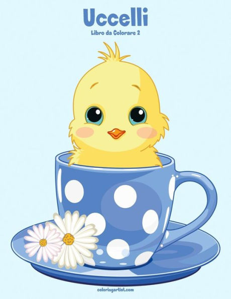 Uccelli Libro Da Colorare 2