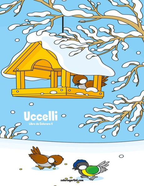 Uccelli Libro Da Colorare 6