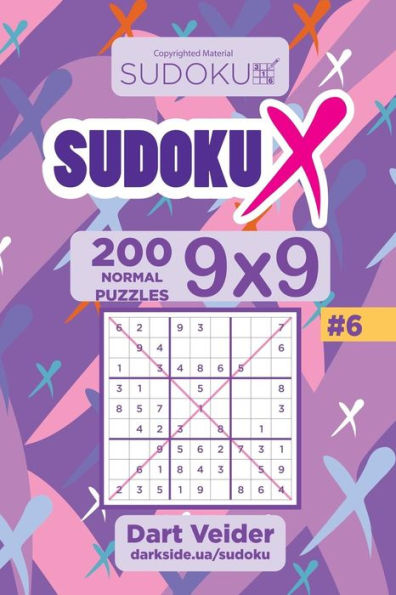 Sudoku X - 200 Normal Puzzles 9X9