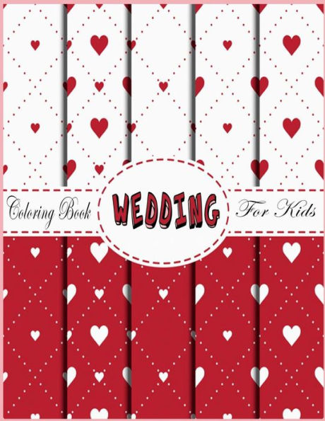 Wedding Coloring Book For Kids