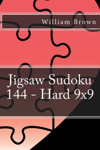Jigsaw Sudoku 144 - Hard 9x9