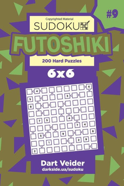 Sudoku Futoshiki - 200 Hard Puzzles 6X6