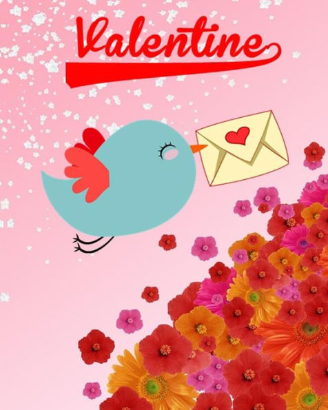 Valentine : Valentine Coloring Book For Kids, Color & Draw Plus Creative Activity 10 Things I Love