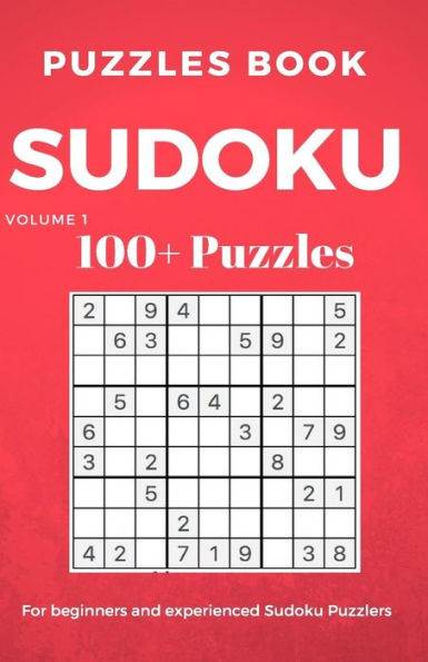 Sudoku Book : 100+ Sudoku Puzzles Of All Difficulties