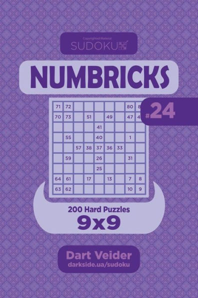 Sudoku Numbricks - 200 Hard Puzzles 9X9