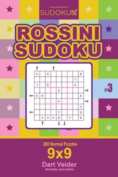 Rossini Sudoku - 200 Normal Puzzles 9X9