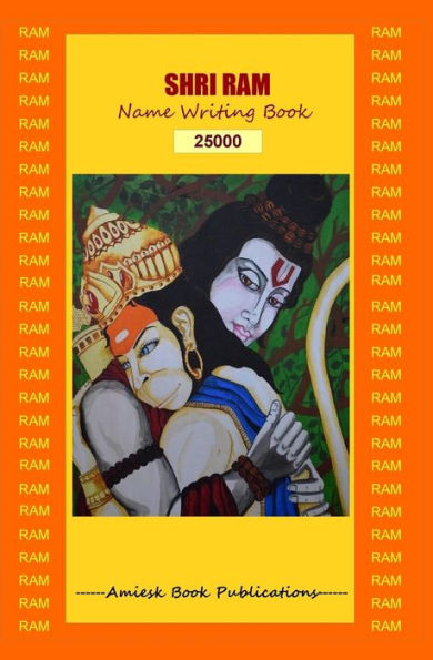 25000 "Shri Ram" - libro de escritura