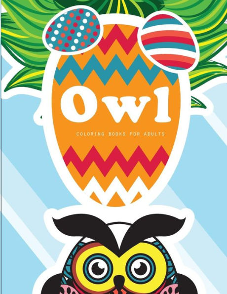 Owl Coloring Books For Adults : An Owl Coloring Book For Adults And Kids - 9781985570733