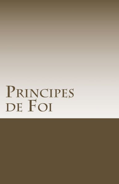Principles De Foi