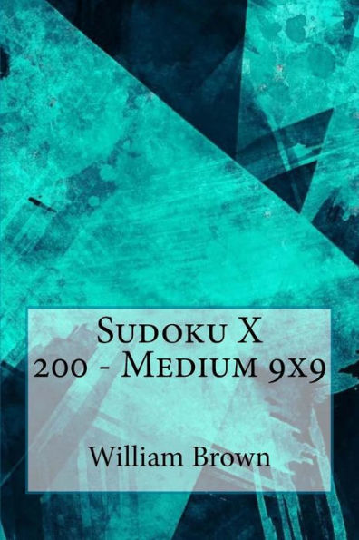 Sudoku X 200 - Medium 9X9