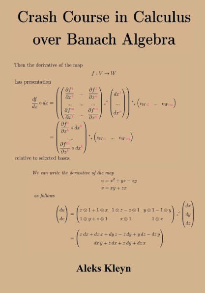 Curso intensivo de cálculo sobre álgebra de Banach