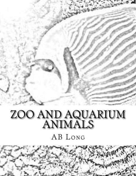 Zoo And Aquarium Animals : A Color Me Calm Coloring Book