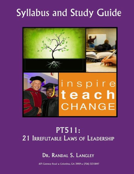 Pt511 : 21 Irrefutable Laws Of Leadership