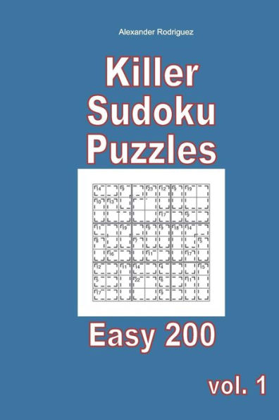 Killer Sudoku Puzzles - Easy 200 vol. 1