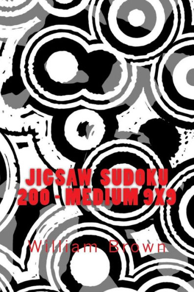 Jigsaw Sudoku 200 - Medium 9x9