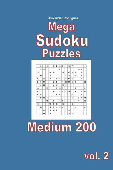 Mega Sudoku Puzzles - Medium 200