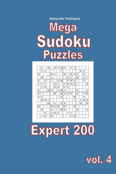 Mega Sudoku Puzzles - Expert 200