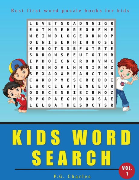 Kids Word Search: Best First Word Puzzle Books For Kids (Fun & Learn Kids Activities Puzzles Book)