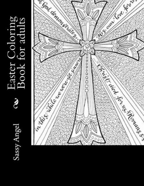 Easter Coloring Book for adults