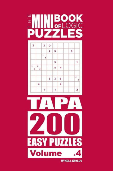 The Mini Book Of Logic Puzzles - Tapa 200 Easy (Volume 4)