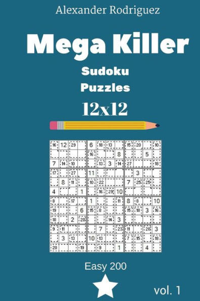 Mega Killer Sudoku Puzzles - Easy 200